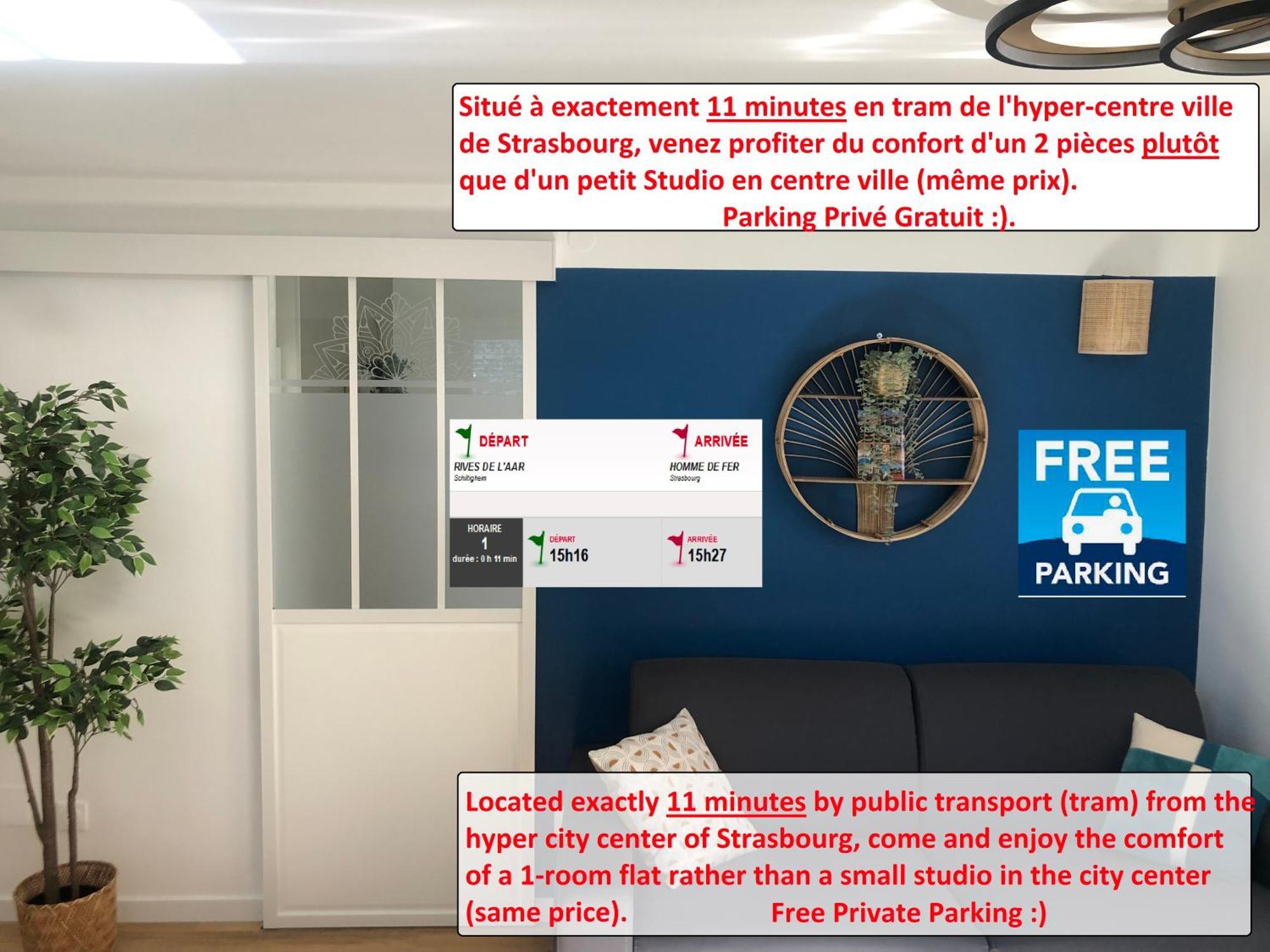 T2 - Tram Direct Strasbourg Centre Ville En 11 Min - Parking Gratuit Schiltigheim Exteriér fotografie